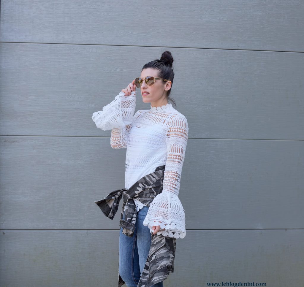 streetstyle with lace and camo